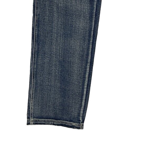 Moda Jeans U.S.A. 36x34 Wide Leg With Belt Baggy Hip Trendy - Picture 3 of 9